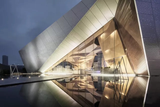 主展厅透视 by刘国畅，，，918博天堂建设设计